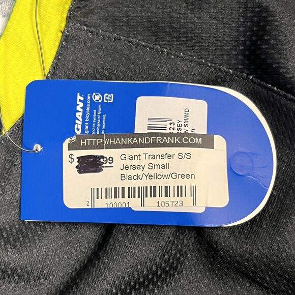 Giant Bicycles MTB Specific Short Sleeve Jersey Size M / L Green Transfer Series - Picture 5 of 15